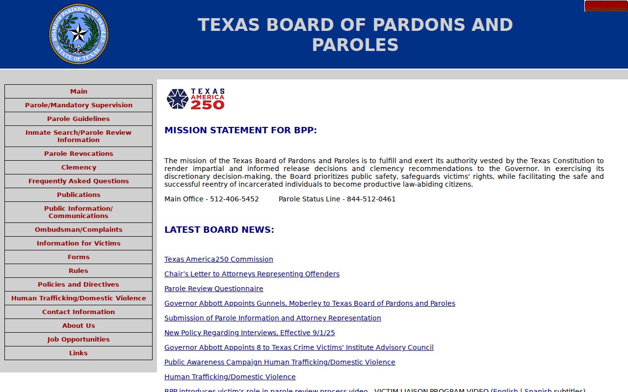 Texas parole records route for Jayton criminal records